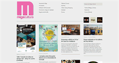 Desktop Screenshot of migacultura.es